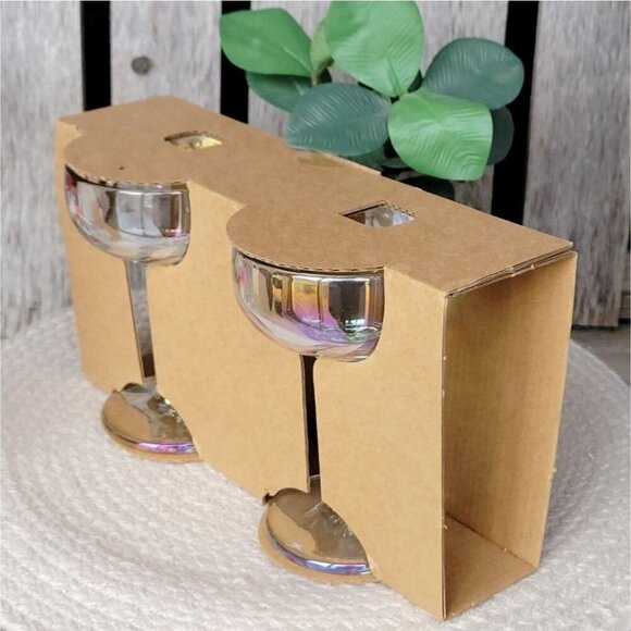 Valor Whip Candle ✦ Iridescent Coupe Glass ✦ Handmade Soy Wax Pink Accents NWT - Picture 13 of 16